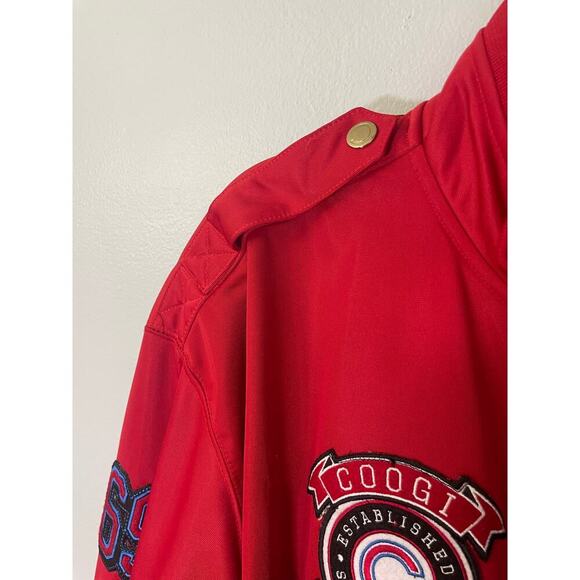 Vintage 90's Coogie Australia Red Full Zip Track Jacket 69 Men's size XXXL - Picture 7 of 13